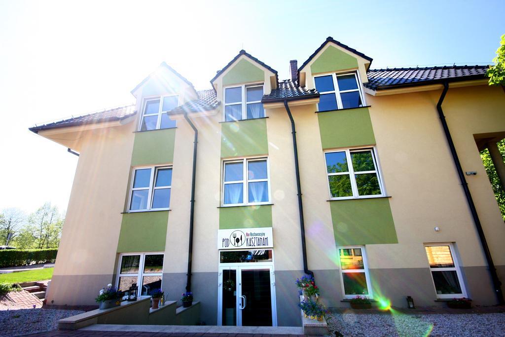 Pensjonat Pod Kasztanami Glogau Exterior foto